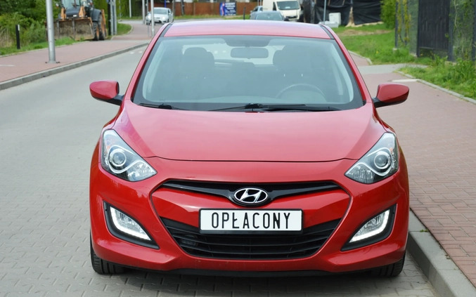 Hyundai I30 cena 28900 przebieg: 161238, rok produkcji 2012 z Płock małe 596